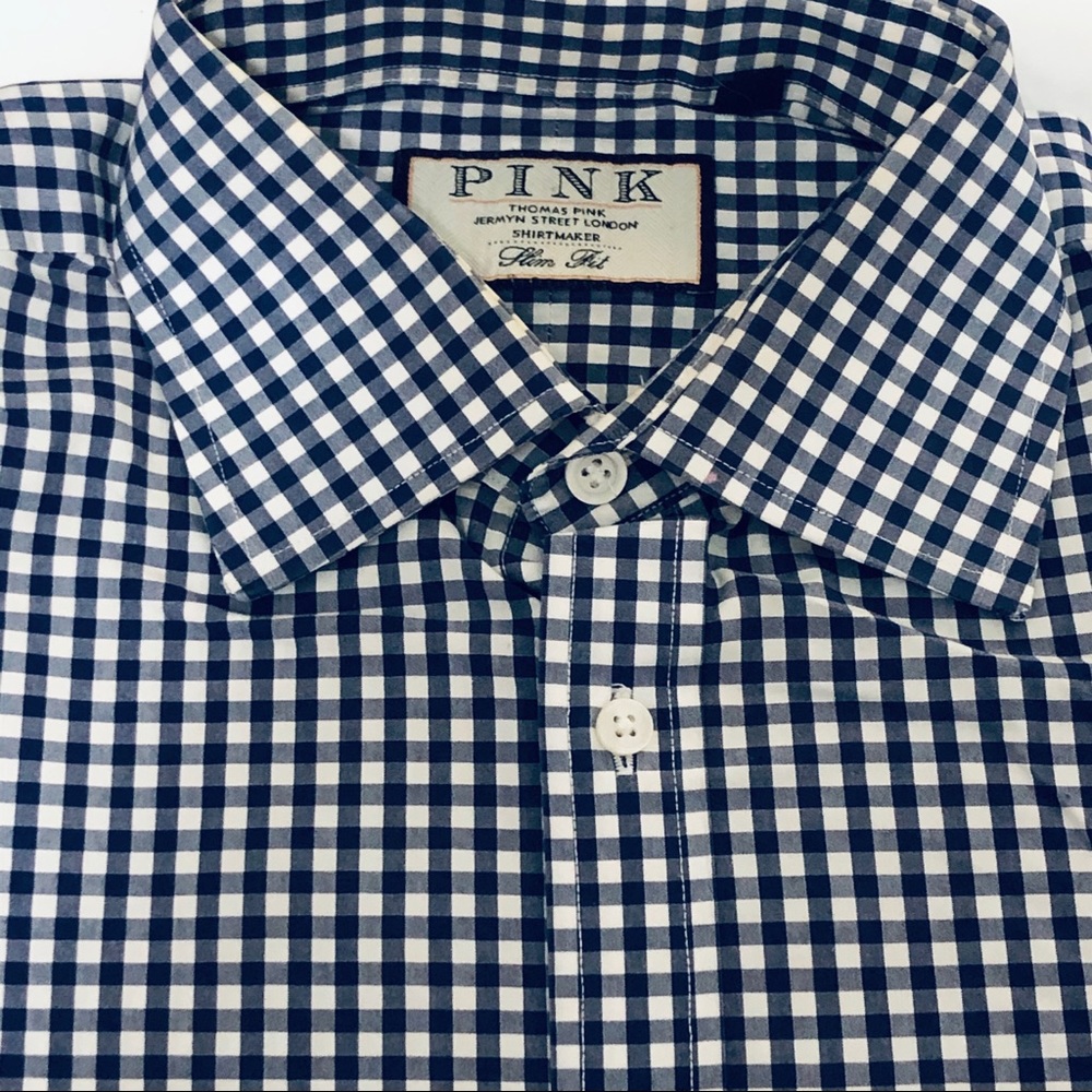Thomas Pink dress shirt. Slim fit 16R French cuff